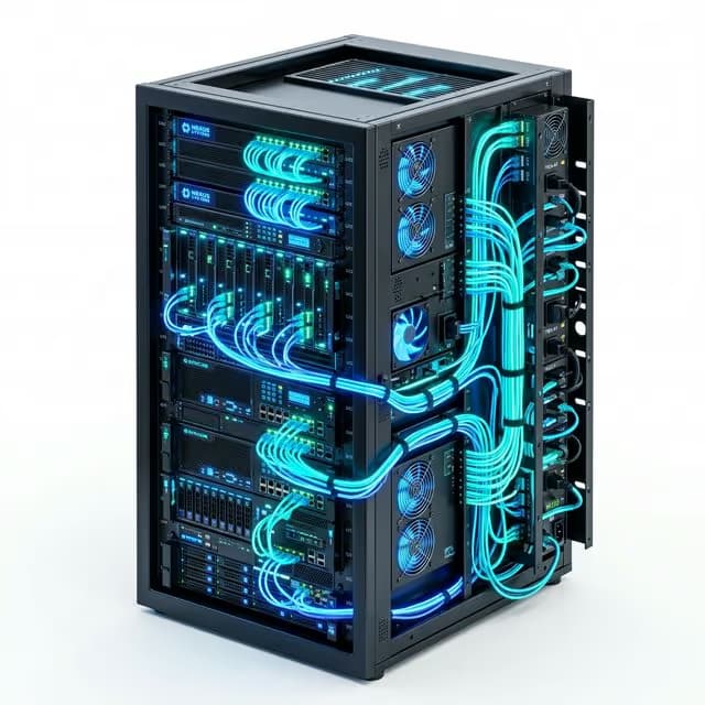 Serversium 3D Cloud Infrastructure